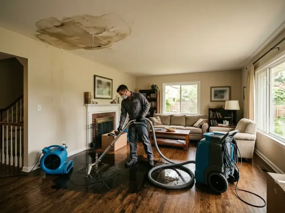 attic-pipe-burst-ceiling-drip-008 — frequently asked questions, Water Damage Restoration & Carpet Care in Farmville, NC